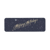 HAPPY HOLIDAYS – ラベル (正面)