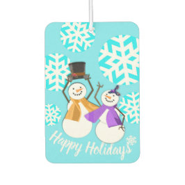 HAPPY HOLIDAYS ：冬の友だち カーエアーフレッシュナー