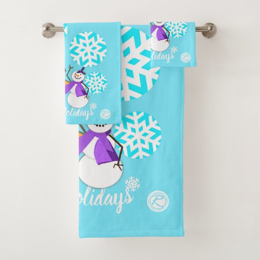HAPPY HOLIDAYS ：冬の友だち バスタオルセット (インサイチュ)