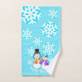 HAPPY HOLIDAYS ：冬の友だち バスタオルセット (ハンドタオル)