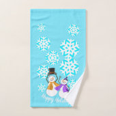 HAPPY HOLIDAYS :冬の友だち バスタオルセット (ハンドタオル)