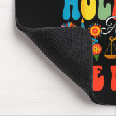 Happy Holidays Around World Christmas Hanukkah Diw マウスパッド (コーナー)