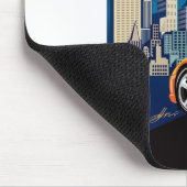 HAPPY_HOLIDAYS_CARD マウスパッド (コーナー)