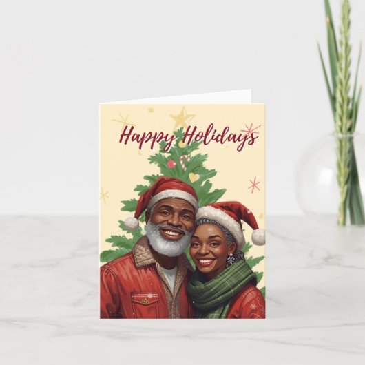 Happy Holidays Card by Alicia McDaniel Fine Art カード (正面)