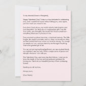 Happy Holidays Cat Valentine's Love シーズンカード (裏面)