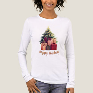 Happy Holidays Christmas トライブレンドＴシャツ