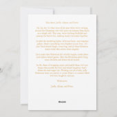 Happy Holidays Exquisite Golden Dome Arch Photo シーズンカード (裏面)