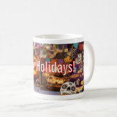 Happy Holidays Fall Edition Mug コーヒーマグカップ (正面右)