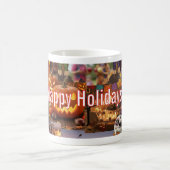 Happy Holidays Fall Edition Mug コーヒーマグカップ (中央)