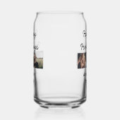 Happy holidays father son Christmas photo family n ガラス缶 (左)