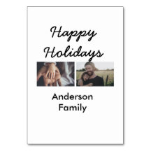 Happy holidays father son Christmas photo family n