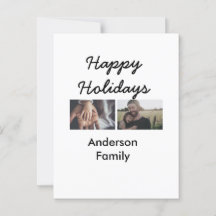 Happy holidays father son Christmas photo family n