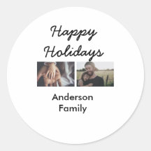 Happy holidays father son Christmas photo family n