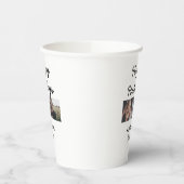 Happy holidays father son Christmas photo family n 紙コップ (左)