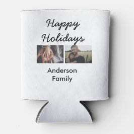 Happy holidays father son Christmas photo family n 缶クーラー