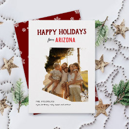 Happy Holidays from Arizona One Photo シーズンカード