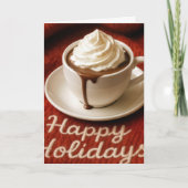 Happy Holidays Hot Cocoa シーズンカード (正面)