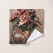 Happy Holidays in Bronze バスタオルセット (ウォッシュタオル)