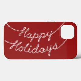 Happy Holidays in String Lights iPhone Case 13ケース