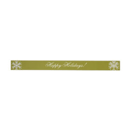 Happy Holidays! Label ラップアラウンドラベル
