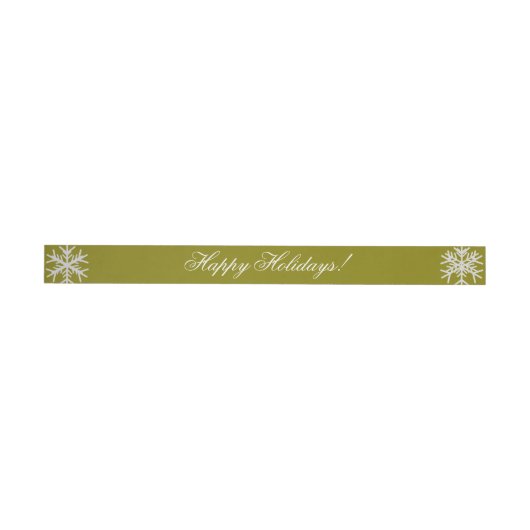 Happy Holidays! Label ラップアラウンドラベル (単一)