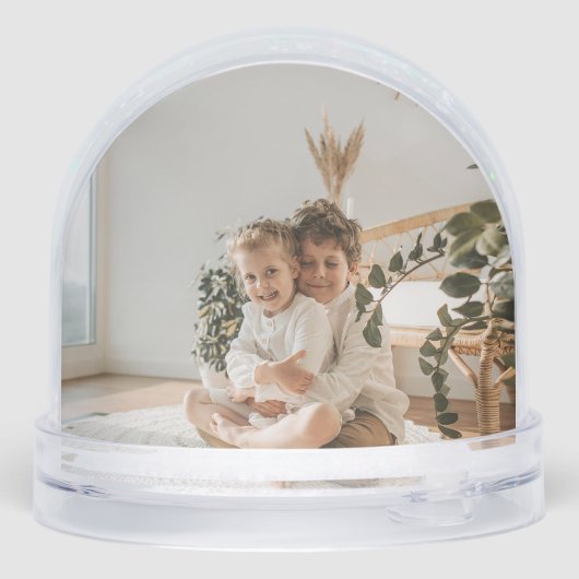 Happy Holidays Modern Script Personalized Photo (裏面)