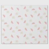 Happy Holidays Modern Sparkles Gift ラッピングペーパー (フラット)