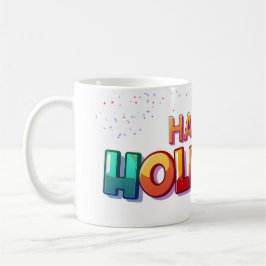 Happy Holidays Mug コーヒーマグカップ