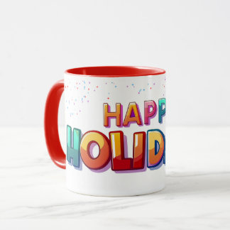 Happy Holidays Mug マグカップ