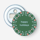 Happy holidays note 栓抜き (正面)