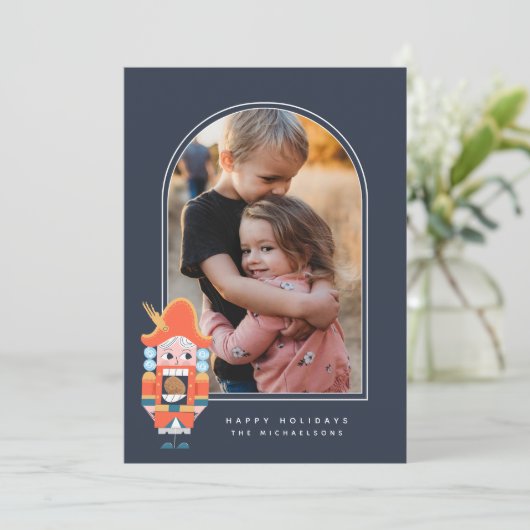 HAPPY HOLIDAYS NUTCRACKERあなたの写真を追加 (スタンド正面)