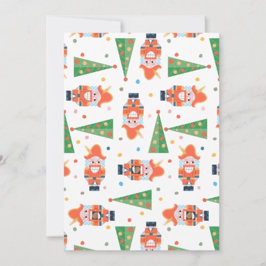 HAPPY HOLIDAYS NUTCRACKERあなたの写真を追加 (裏面)