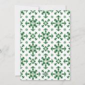 Happy holidays personalized photo card シーズンカード (裏面)