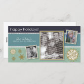 Happy Holidays Snowflake Sweet 3-Photo :: 05 シーズンカード (正面/裏面)