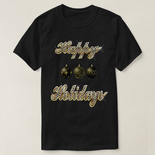 Happy Holidays T Best T for Women, Men, Kids Tシャツ (デザイン正面)