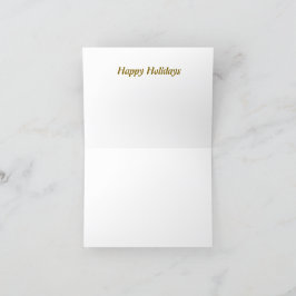 Happy Holidays vintage style シーズンカード