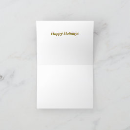 Happy Holidays vintage style シーズンカード