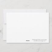 Happy Holidays Winter Wildlife Christmas Card シーズンカード (裏面)