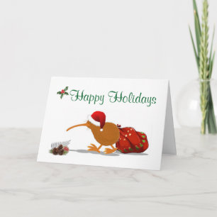 HAPPY HOLIDAYS with Kiwi シーズンカード