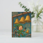 Happy Holidays with Recording Sounds シーズンポストカード (スタンド正面)