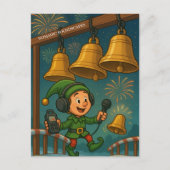 Happy Holidays with Recording Sounds シーズンポストカード (正面)