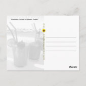 Happy Holidays with Strawberry Diquiris - ポストカード (裏面)