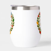 Happy Holidays Wreath Christmas Lights and Holly (右面)