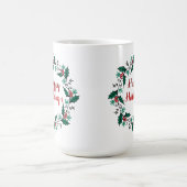 Happy Holiday's Wreath Mug コーヒーマグカップ (中央)