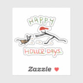 Happy Hollerdays 3 – トルコを追いかける。 シール (シート)