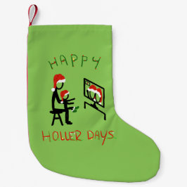 Happy Hollerdays 7 – ズーム会議。 スモールクリスマスストッキング