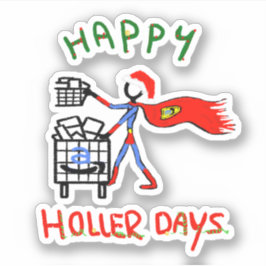 Happy Hollerdays 8 – 注文の選択 シール