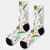 Happy Hollowing Cute Socks ソックス (左)