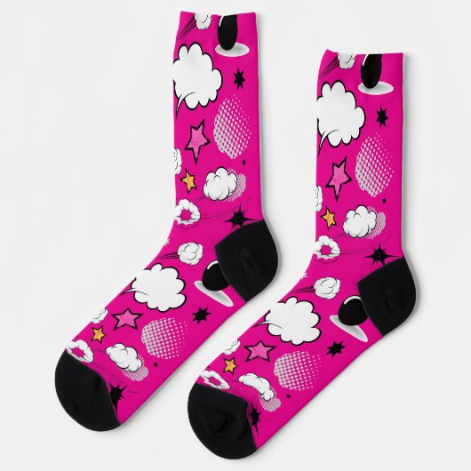 Happy Hollowing Cute Socks ソックス (左)
