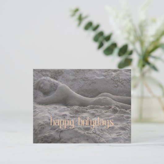 happy holydays ポストカード (スタンド正面)